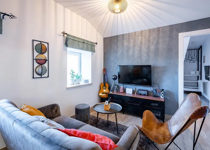 Appartamento Unique Center Gran Fenice With Free Garage Parking And Roof Terrace In One Of The Fiume